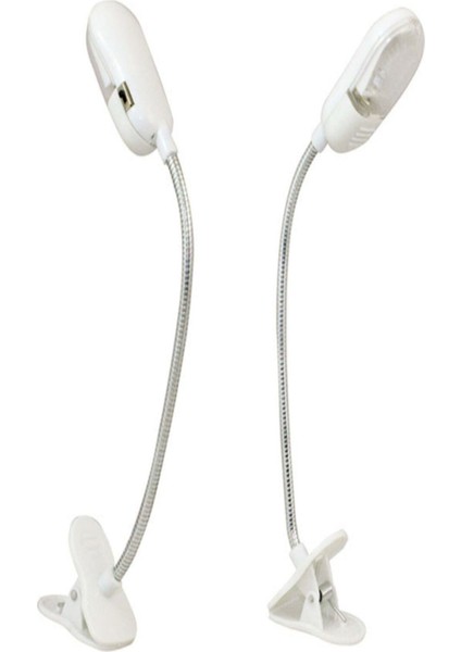 Mandallı Pilli Ledli Kitap Okuma ve Aydınlatma Lambası indirimleri