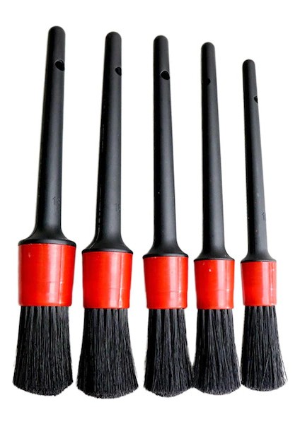 5 Parça Araç Detaylı Temizlik Fırçası Iç Dış Motor Temizlik Fırça Seti modelleri