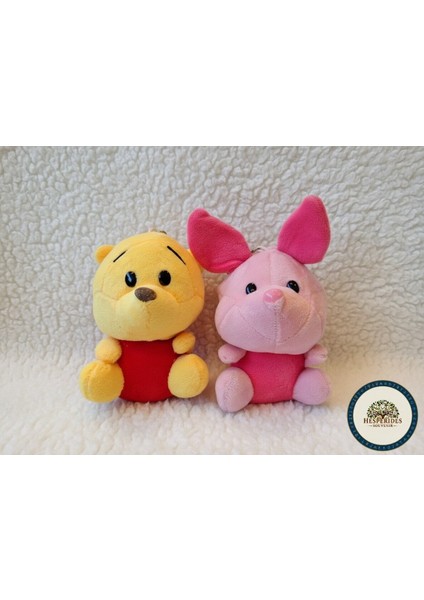 2,li Peluş Anahtarlık Winnie The Pooh’lı
