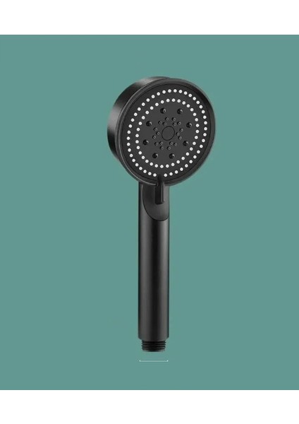 5 Modlu Duş Başlığı Tasarruflu Masaj Etkisi Banyo Duş Başlığı Siyah fırsatları
