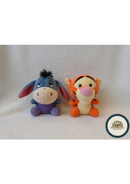 2,li Peluş Anahtarlık Eeyore ve Tigger’lı