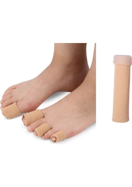 1 Adet Içi Jel Dışı Kumaş Tırnak Batık Koruyucu L Beden