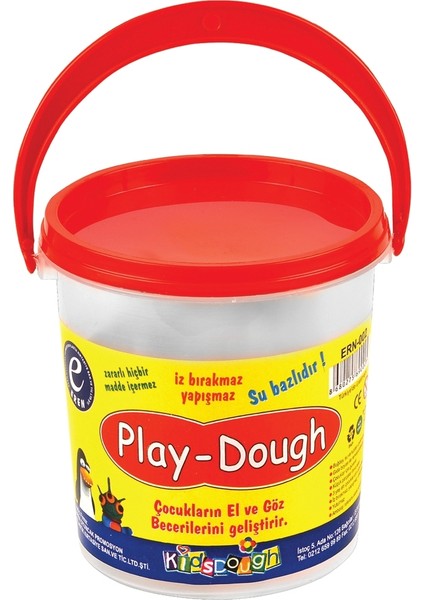 6 Renkli Buğday Unu Oyun Hamuru Kova modelleri