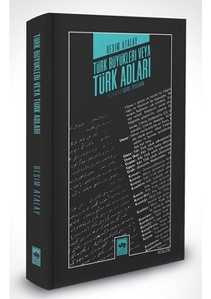Türk Büyükleri Veya Türk Adları