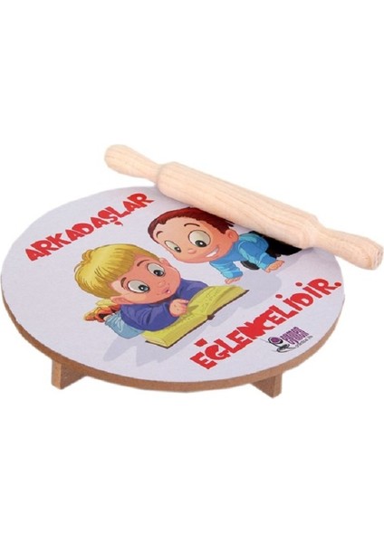 Desenli Mini Sofra Oyun Hamuru Seti - 18 cm modelleri