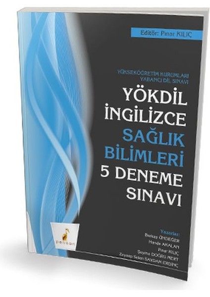 Pelikan Yökdil Ingilizce Sağlık Bilimleri 5 Deneme Sınavı