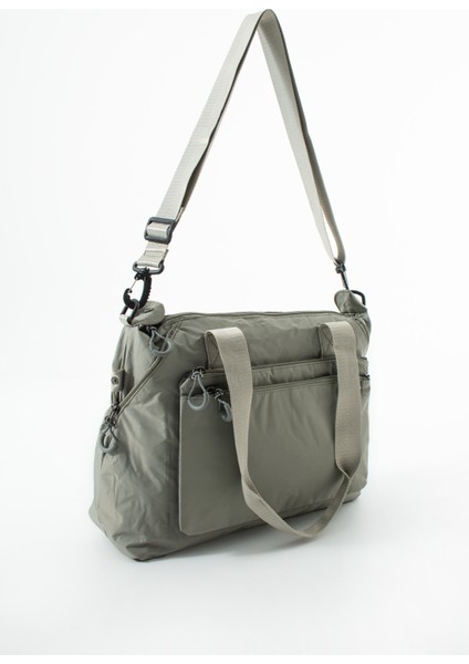 Genişleyebilir Yan Fermuarlı Paraşüt Kumaş Ayarlanabilir Omuz Çantası 6019 modelleri