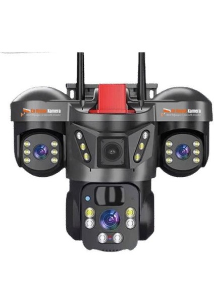 O-Kam Pro Güvenlik Kamerası - 360° Akıllı Takip, Dahili Batarya, Renkli Gece Görüşü *panelsiz* fiyatları