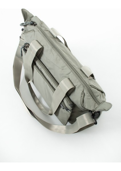 Genişleyebilir Yan Fermuarlı Paraşüt Kumaş Ayarlanabilir Omuz Çantası 6019 modelleri