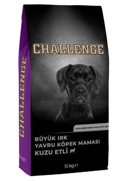 Kuzu Etli Büyük Irk Yavru Köpek Maması 15 kg