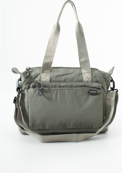 Genişleyebilir Yan Fermuarlı Paraşüt Kumaş Ayarlanabilir Omuz Çantası 6019 indirimleri