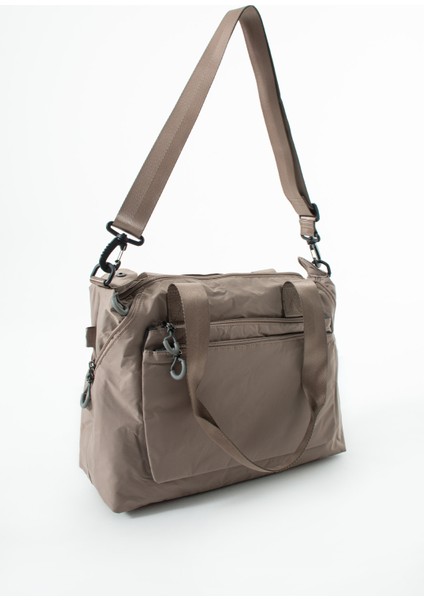 Genişleyebilir Yan Fermuarlı Paraşüt Kumaş Ayarlanabilir Omuz Çantası 6019 indirimleri