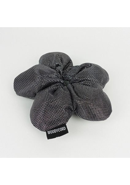 El Yapımı Gümüş pofuduk Scrunchie Topuz Tokası modelleri