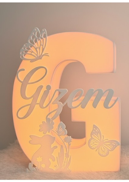 Özel Isim Tasarımlı Masa Lambası Kişiselleştirilebilir Dekoratif Hediye, Sıcak Işık Aydınlatma fiyatları