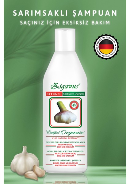 Zigavus Extra Plus Sarımsaklı Şampuan 250 ml - 3 Al 2 Öde fiyatları
