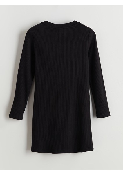 Yeni Sezon Bisiklet Yaka Manhattan Baskılı Kız Çocuk Elbise fiyatları