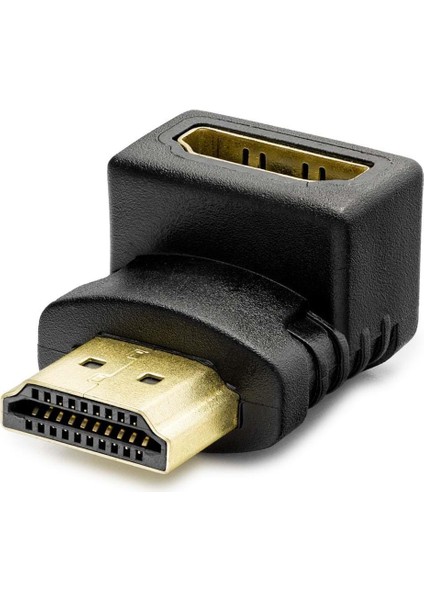 Hdmı To Hdmı F Çevirici L Tip Siyah HDX1258