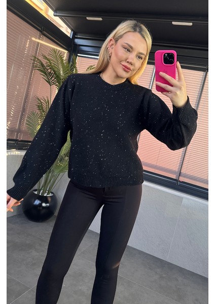 Siyah Simli Yumoş Kazak