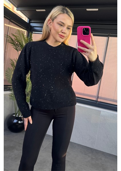 Siyah Simli Yumoş Kazak fırsatları