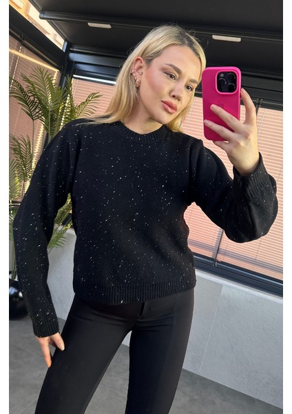 Siyah Simli Yumoş Kazak