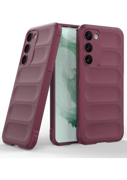 MYT09 Samsung Galaxy S23 Plus Kılıf Optimum Silikon - Bordo fiyatları