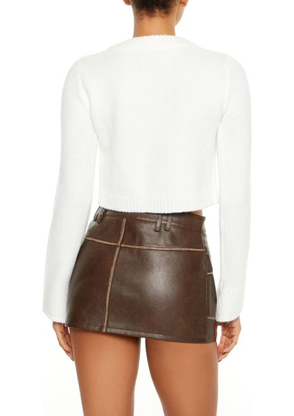 Zincir Detaylı Düğmesiz Hırka modelleri