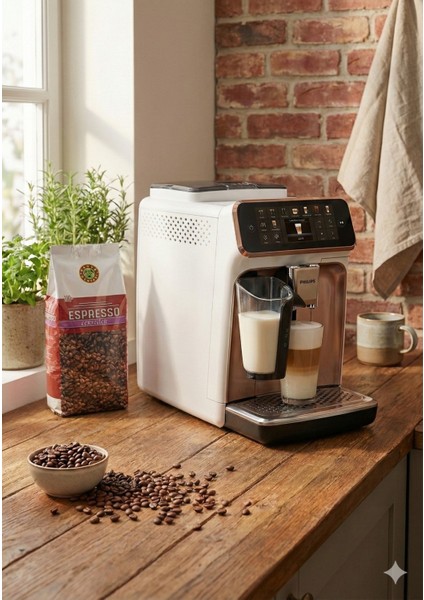 5500 Serisi Lattego Tam Otomatik Espresso Makinesi - Silentbrew - 20 Sıcak Soğuk Içecek + 2kg Çekirdek Kahve