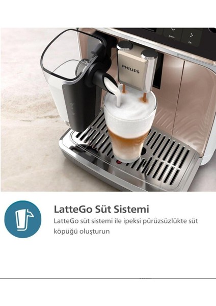 5500 Serisi Lattego Tam Otomatik Espresso Makinesi - Silentbrew - 20 Sıcak Soğuk Içecek + 2kg Çekirdek Kahve modelleri