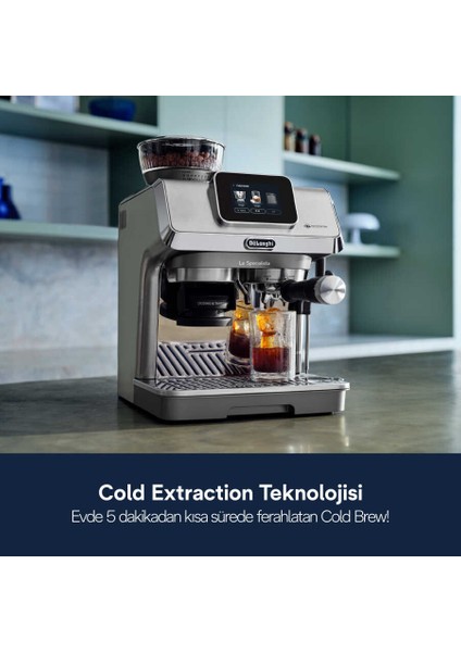 La Specialista Prestigio Manuel Espresso Makinesi - Barista Tipi - Entegre Öğütücü +2kg Kahve EC9455