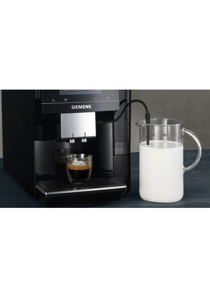 Telefondan Kontrol Özelikli EQ700 Classic Premium Tam Otomatik Kahve Makinesi -19 Bar- Iselect Ekran Siemens Coffeeworld - TP713R19 +2kg Kahve indirimleri