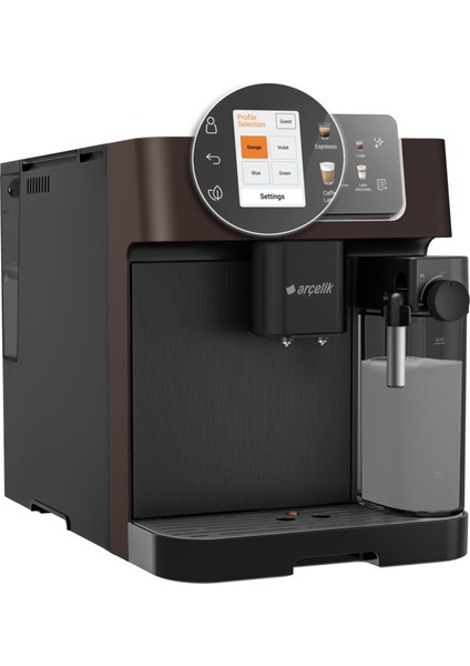 Imperium Barista 18 Farklı Kahve Seçeneği Tam Otomatik Espresso Makinesi - Dokunmatik Ekran - 19 Bar +2kg Kahve Em 9495 fırsatları