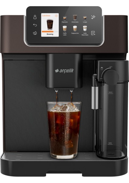 Imperium Barista 18 Farklı Kahve Seçeneği Tam Otomatik Espresso Makinesi - Dokunmatik Ekran - 19 Bar +2kg Kahve Em 9495 indirimleri