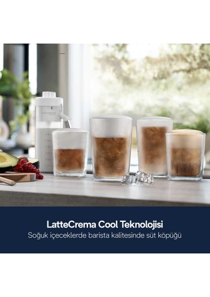 50’den Fazla Sıcak, Soğuk Kahve Eletta Explore Tam Otomatik Kahve Makinesi - Cold Brew - To Go Özelliği - Gümüş - 2kg Kahve ECAM450 fırsatları
