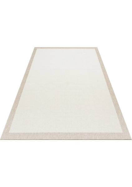 Samos 05 Cream Beıge Kaymaz Tabanlı Makine De Yıkanabilir, Silinebilir Mutfak Halısı Sisal Kilim indirimleri