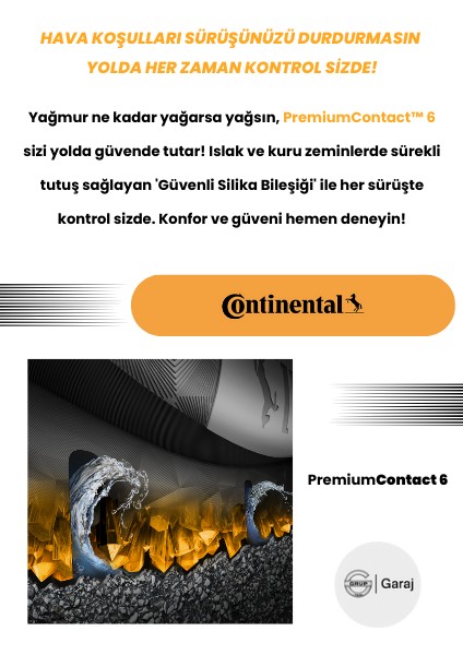 275/35R19 100Y Xl Continental Premiumcontact6 Ssr - 2024 Yaz ***grupgaraj Güvencesıyle*** indirimleri