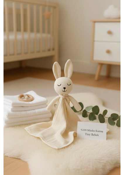 Dmüslin Uyku Arkadaşı- Organik Yumuşak Dokulu, Bebekler Için Özel Tasarım