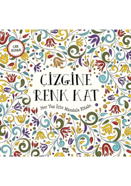 Çizgine Renk Kat - Her Yaş Için Mandala