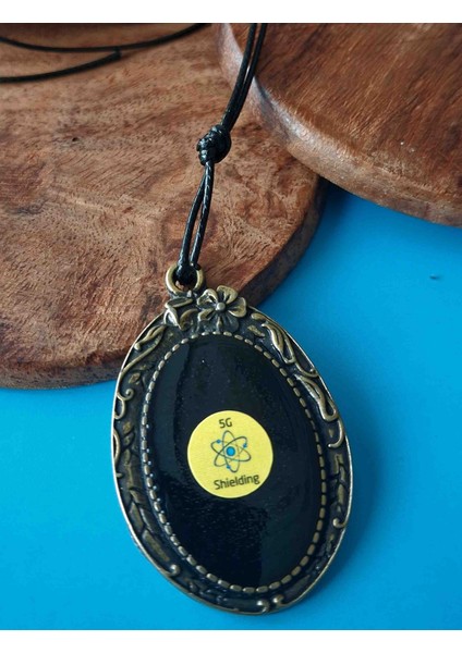 Harika Radyadyon Önleyici Kolye..zamak Kasa.