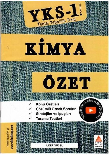 Delta Kültür Yks 1. Oturum Kimya Özet (Tyt)