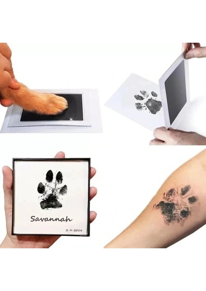 Bebek El Ayak Izi Fotoğraf Çerçevesi Seti modelleri