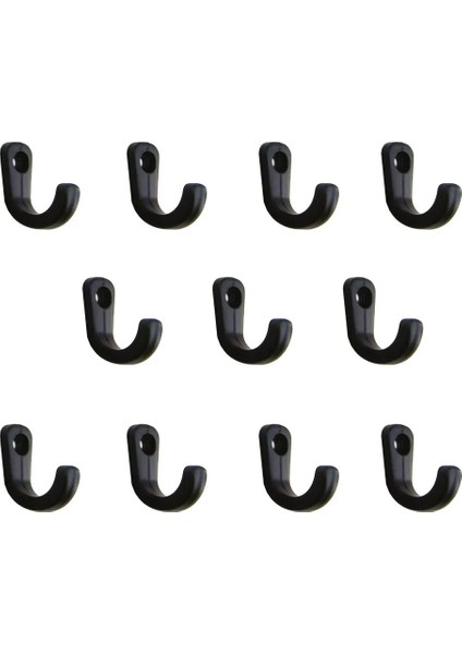 Mulvxkrg KRG02 Tekli Anahtar, Bijuteri, Vitrin, Dekor Askısı - Siyah, 10X18X22 mm (Mulvix) fiyatları