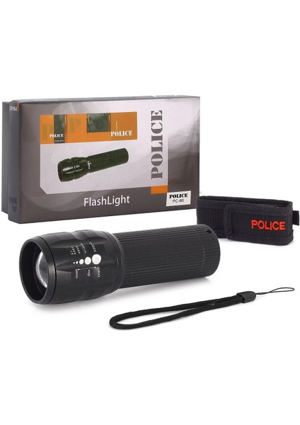 Pc-86 Uv LED Mor Işıklı Para Kontrol El Feneri