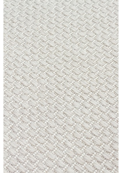 Samos 05 Grey Cream Kaymaz Tabanlı Makine De Yıkanabilir, Silinebilir Mutfak Halısı Sisal Kilim fırsatları