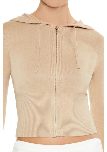 Kapüşonlu Fermuarlı Hırka modelleri