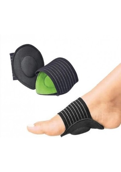 Siyah Ayak Boşluğu Destek Pedi Esnek Çift fiyatları