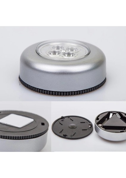 Gardrop - Çekmece - Dolap Köşe Aydınlatıcı Kablosuz Pilli LED Spot Mutfak Lamba Stick indirimleri