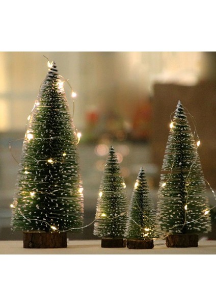 Yılbaşı Ağacı - Masa Ağacı Kütüklü 10 cm indirimleri