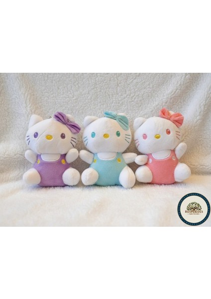 3,lü Peluş Anahtarlık Hello Kitty’li