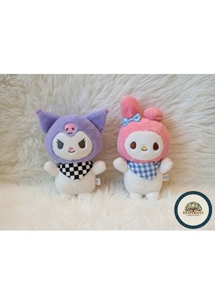 2,li Peluş Anahtarlık Kuromi ve My Melody’lı