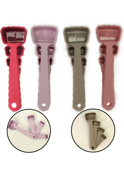 Pratik Ölçü Kaşığı 4 Lü Set fiyatları